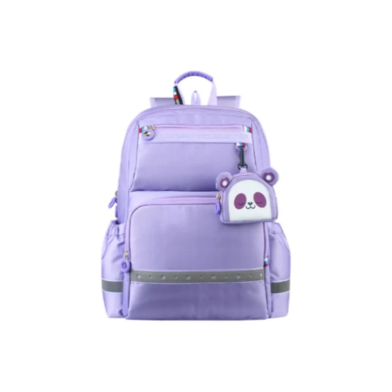 AMERICAN TOURISTER Fabric Backpack Medium Size Unisex Purple/Blue/Watermelon Red/Marine Blue-3