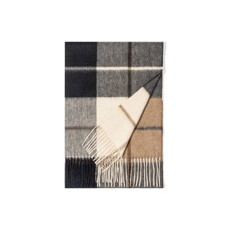 Shanghai Story Sheep Wool Knit Scarves Unisex-51