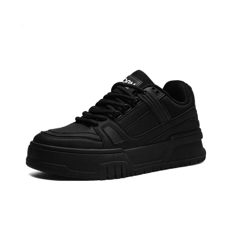 OUGLEMEN Warm Anti-Slip And Wear-Resistant Lightweight Low-Top Skateboard Shoes Men's-1
