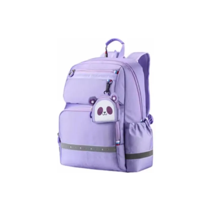 AMERICAN TOURISTER Fabric Backpack Medium Size Unisex Purple/Blue/Watermelon Red/Marine Blue-4