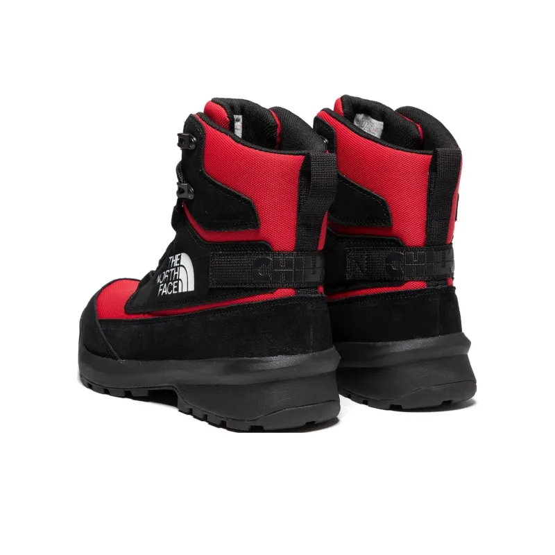 THE NORTH FACE Chilkat 5 Wear Resistant Slip Resistant Short Mid Calf Outdoor Boots Men's Red Black-3