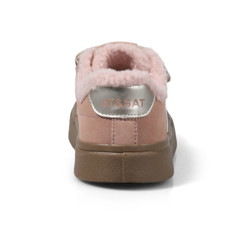 ST&SAT Slip Resistant Anti Kick Warm Low Top Kids' Skateboarding Shoes Kids'-18