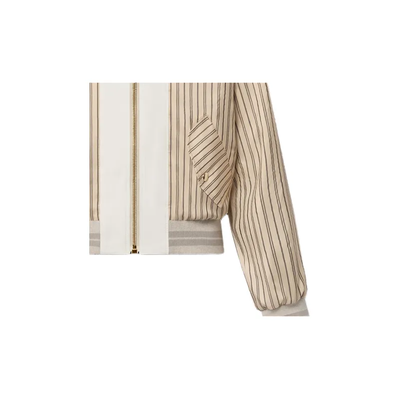 LOUIS VUITTON Reversible Neverfull Stripes Bomber Jacket-7