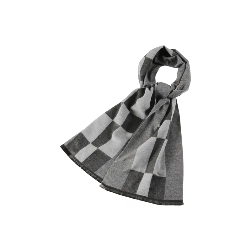 Shanghai Story Polyester Knit Scarves Men's-11