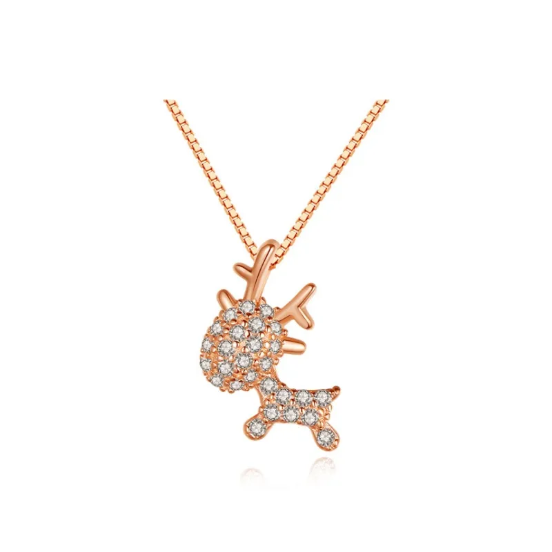 2801 S925 Silver Necklaces Women's-5