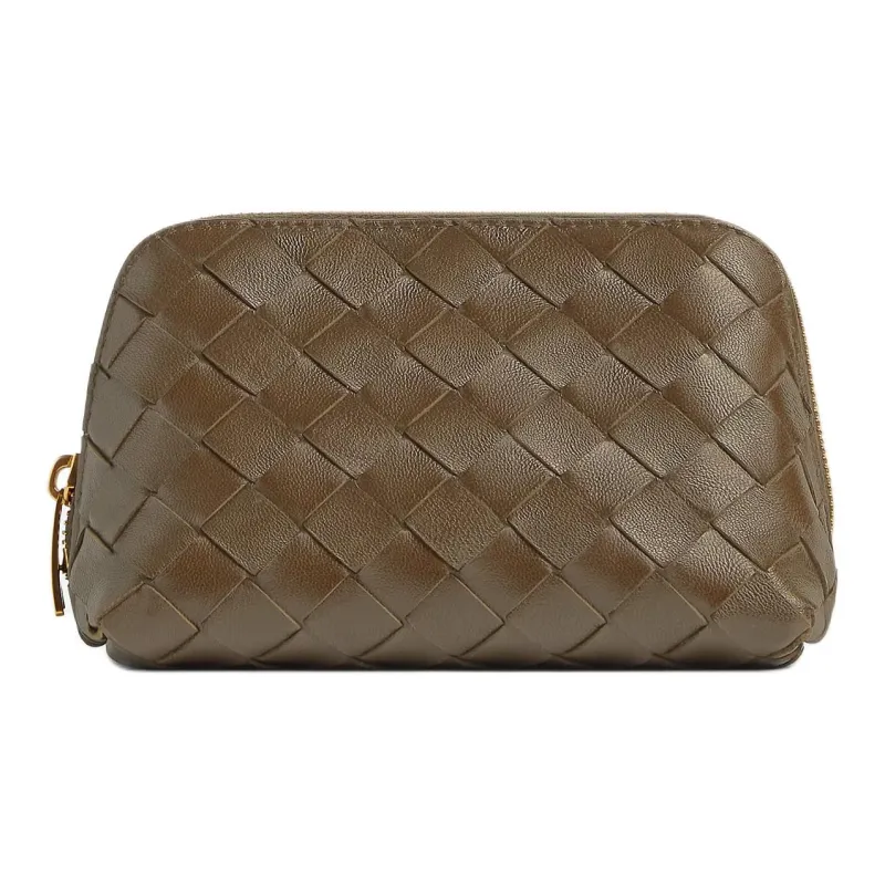 Bottega Veneta Intrecciato Calfskin Clutch Small Size Women's Pinecone-0