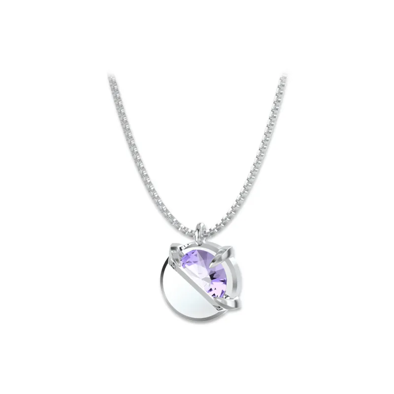 Mistova JEWELRY S925 Silver Semi Precious Stone Necklace Unisex-2
