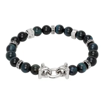 Ferragamo Semi-precious Stone And Gancini Bracelet