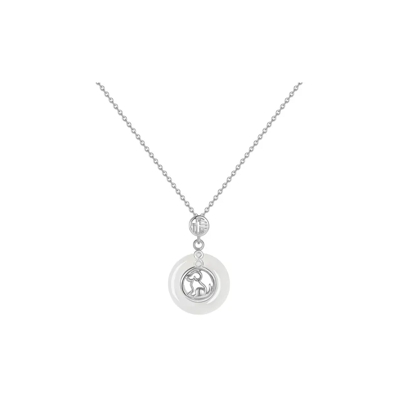 Asia Star Chalcedony Necklaces Unisex-23