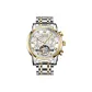 Steel Band White Dial