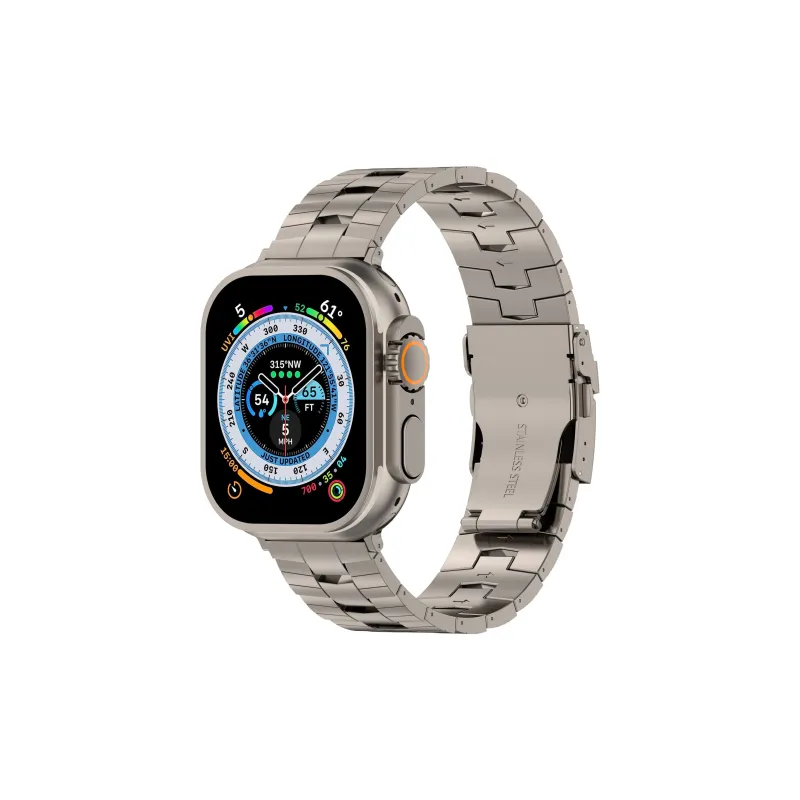 Vobafe Watch Band Apple Compatibility Titanium Material-0