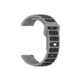 Black/Gray Flat Racerback Two-Tone