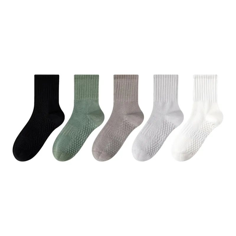 Top Melon Mid Calf Socks Men's 5 Pack-0