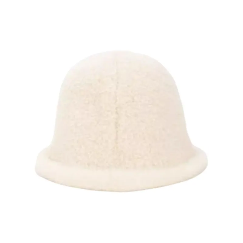 Hotwind Polyester Spandex Polyamide Bucket Hats Women's Beige-2