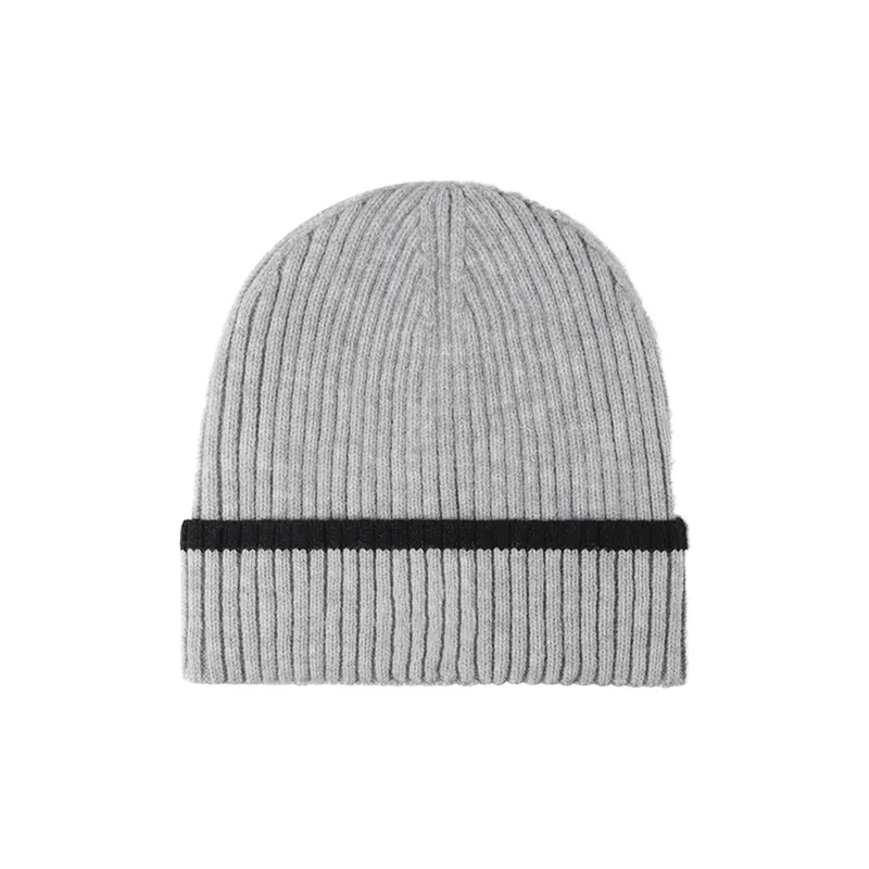 Pepsi Polyester Plush Beanie Unisex Navy Blue Light Gray Dark Gray-4