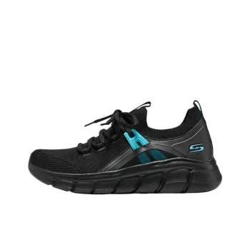 Skechers Bob's Slip Resistant Low Top Casual Shoes Women's Black