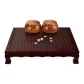 Light Wooden Jar+Chess Board+New Yunzi+40 Ebony Chinese Chess Pieces (Includes Spare Pieces+Entry-Level Book)