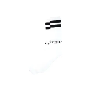 Valentino Knee High Socks Men's 1 Pack White