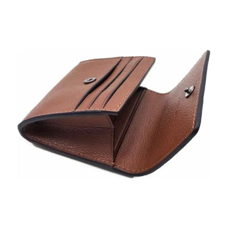 COACH Cow Leather Wallet Men's Brown-3