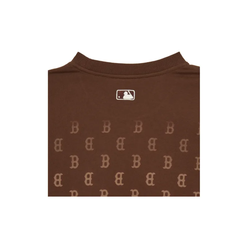 MLB Boston Red Sox Sweatshirts Unisex Brown-2