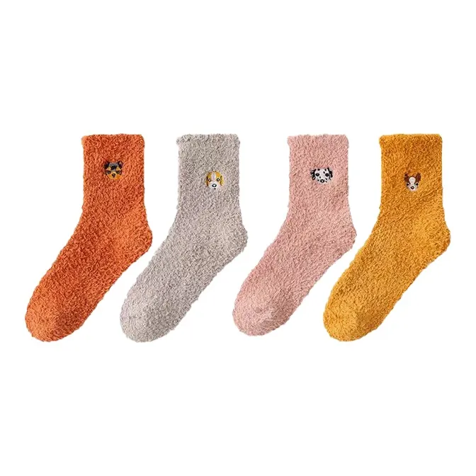 Caramella Mid Calf Socks Women's 4 Pack-6
