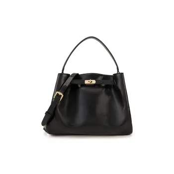 ELLE Trendy Fashion Portable Large Capacity Commute Tote Shoulder Bag Medium Size Women's Multicolor