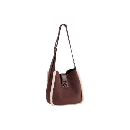 JACD PU Crossbody Bag Shoulder Bag Regular Women's Chocolate