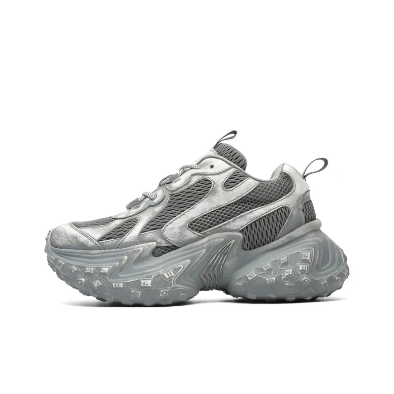 Grumpy Ram Breathable Height Increasing Low Top Chunky Sneakers Unisex-6