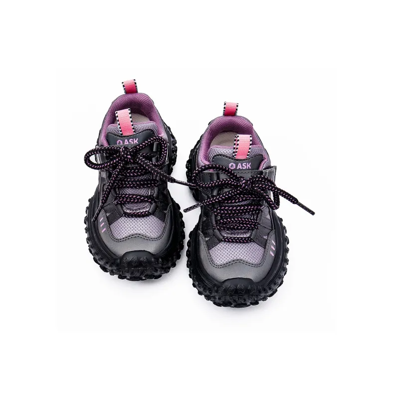 ASK Slip Resistant Anti Kick Height Increasing Breathable Kids Lifestyle Shoes Kids'-3