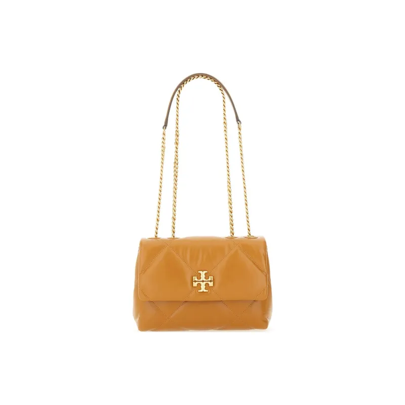TORY BURCH Kira Nappa Leather Crossbody Bag Shoulder Bag Women's Tan-0