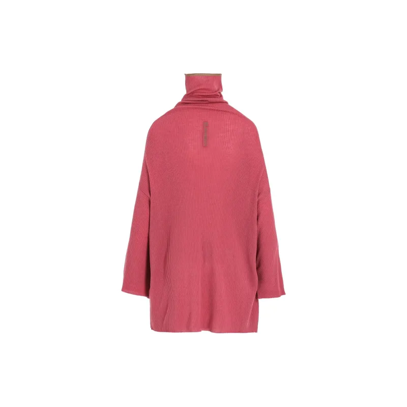 Yohji Yamamoto Y's X JOHN SMEDLEY Collaboration FW24 Sweater Women's Pink-1