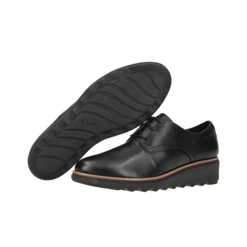 Clarks Sharon Rae Casual Single Shoes Women's Black-3