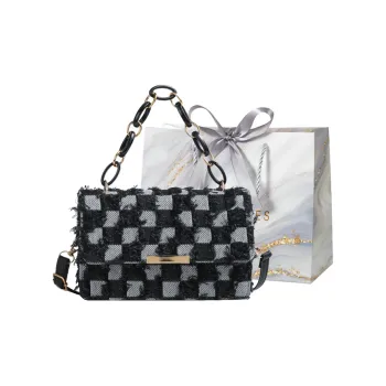 Miss Angel Fabric Crossbody Bag Shoulder Bag Handbags Women's Multicolor