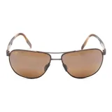 LANVIN tortoiseshell-effect rectangular-frame sunglasses