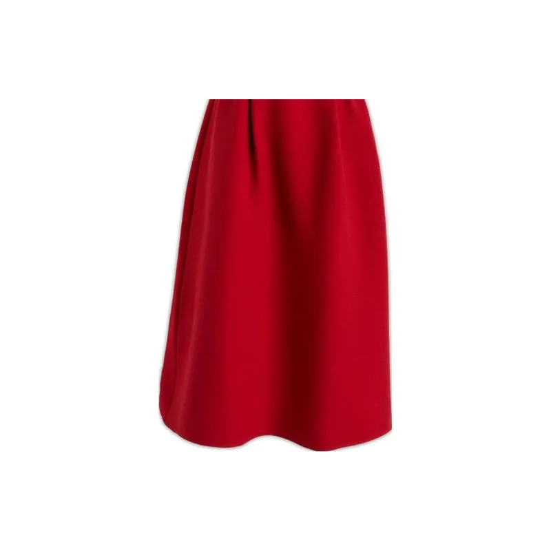 DIOR Belted Waist Sleeveless Dress-3