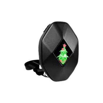 OKEKE ABS+PC Sling Bag Regular Unisex Black