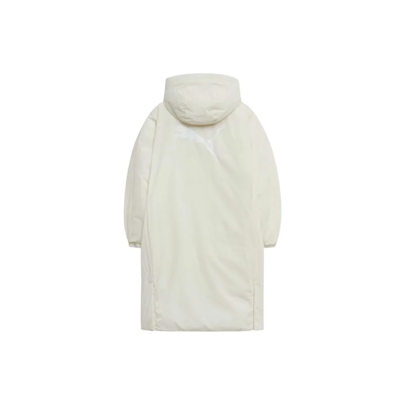 PUMA Jackets Coats Unisex White-3