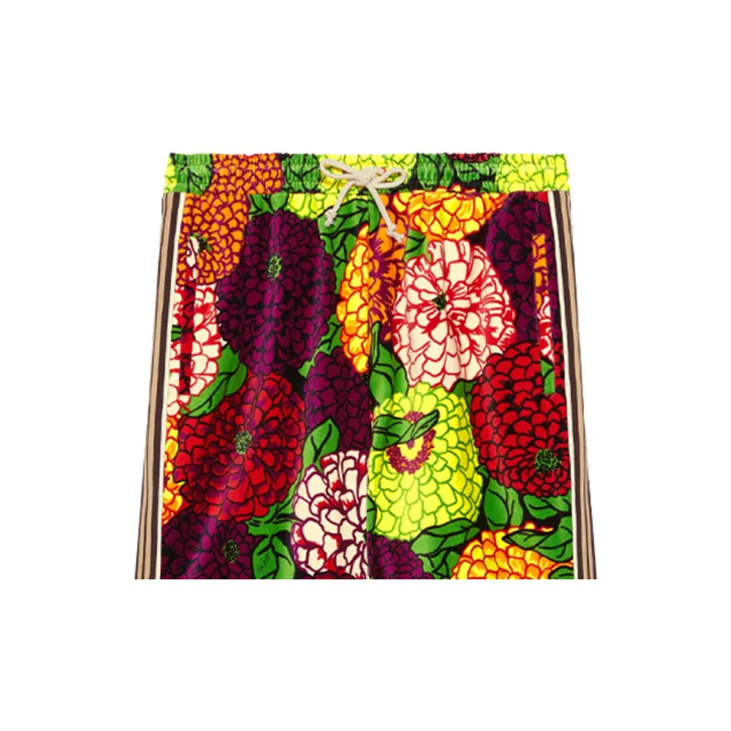 GUCCI X Ken Scott Floral print Track Shorts-4