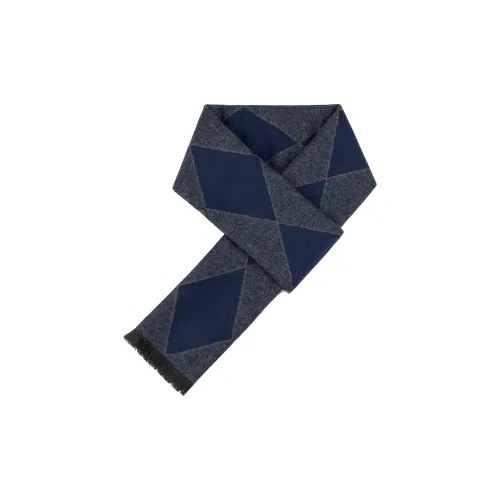 Shanghai Story Polyester Knit Scarves Men's