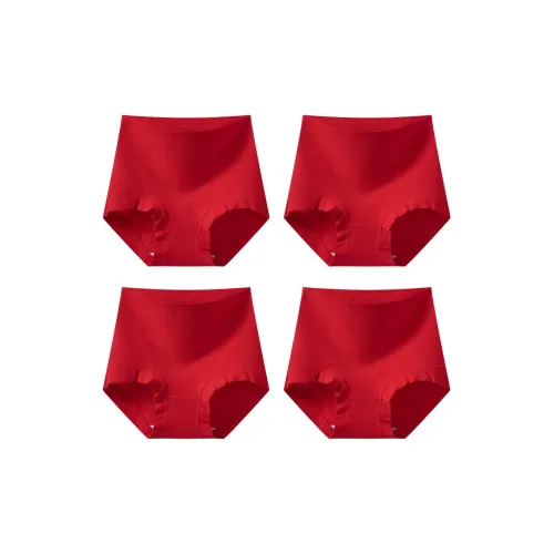 MIIOW Honmei Honmei Series Underpants Women's 4 Pack Red