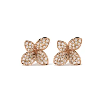 Pasquale Bruni 18kt Rose Gold Diamond Petit Garden Earrings