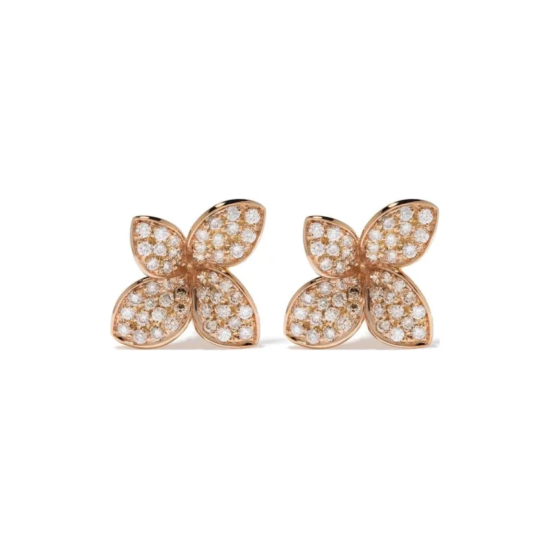 Pasquale Bruni 18kt Rose Gold Diamond Petit Garden Earrings-0