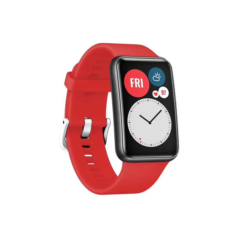 ZHENGGUANG Watch Band Huawei Compatibility Silicone Material-39