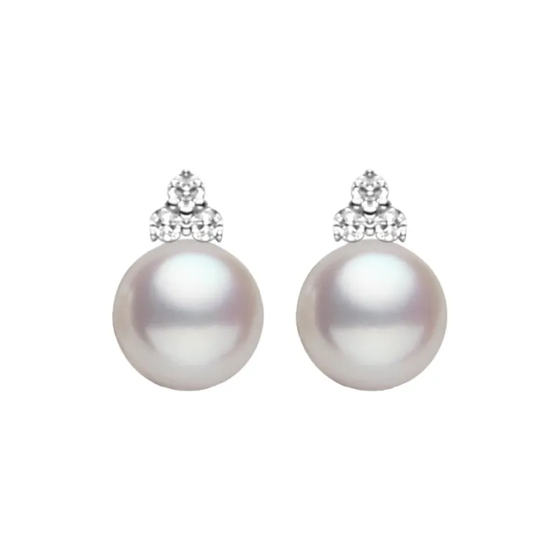 Taste The Color Pearl Stud Earrings Women's-0
