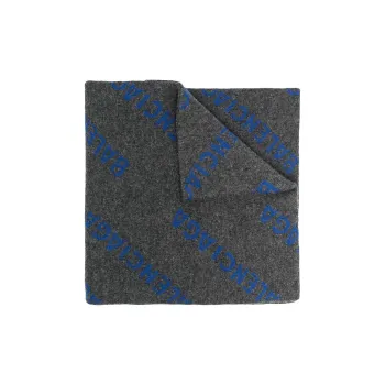 Balenciaga Allover Logo Scarf