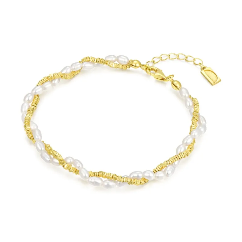 DESIGN CIRCLES Pearl Bracelets Women's-1