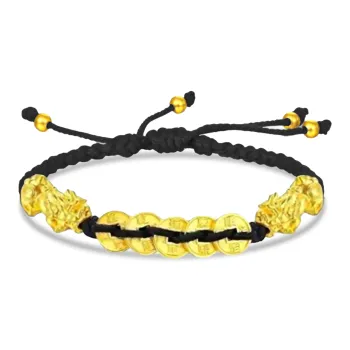 SINO GEM Gold Bracelet Unisex