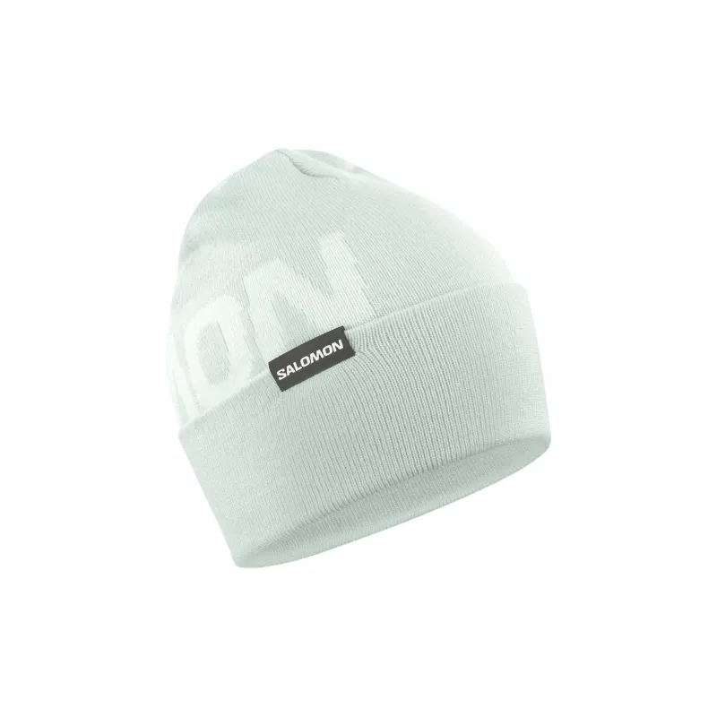 SALOMON Logo intarsia Beanie Hat-0