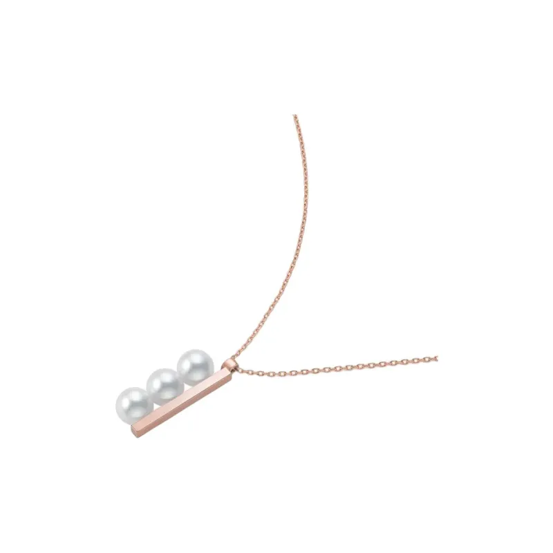 TASAKI 18kt Sakuragold Balance Plus Neo Pearl Necklace-1