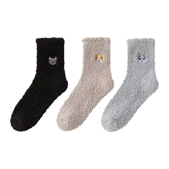 Caramella Mid Calf Socks Women's 3 Pack-7